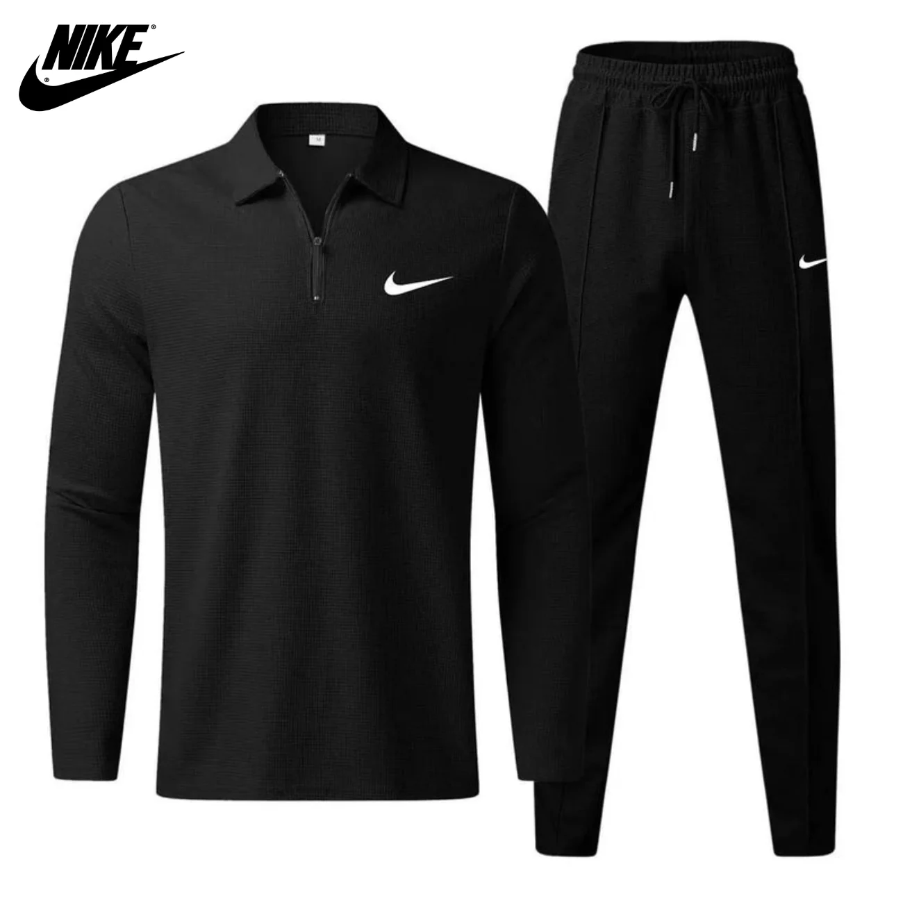 Premium Waffle-Knit Activewear Set - Clearance Sale - Image 3