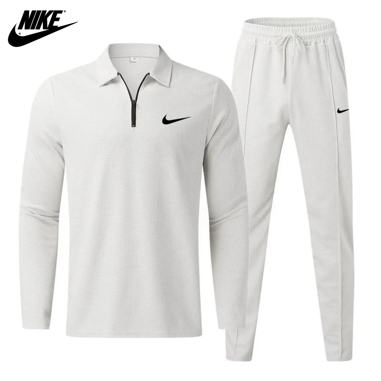 Premium Waffle-Knit Activewear Set - Clearance Sale - Image 4
