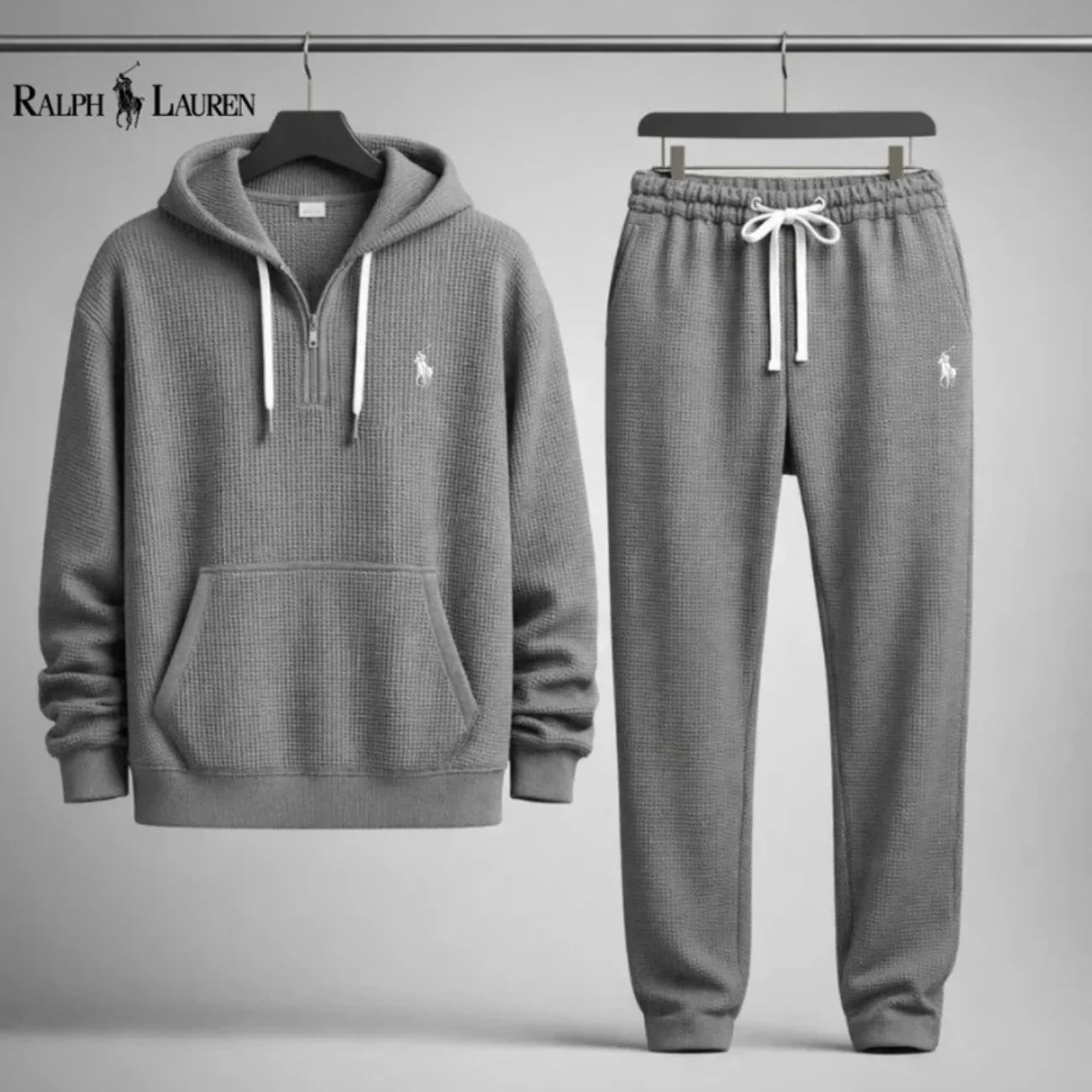 Premium Waffle Knit Lounge Set || Clearance Sale - Image 4