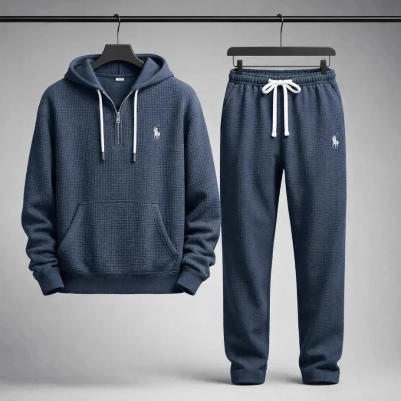 Premium Waffle Knit Lounge Set - Clearance Sale - Image 6