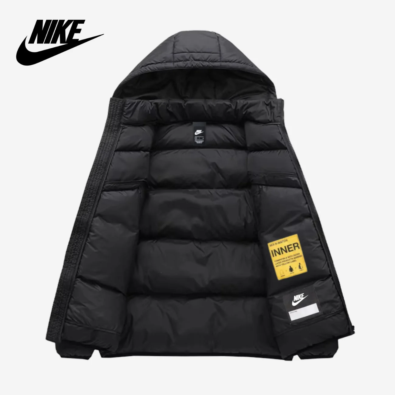 Puffer Jacket with Hood || Clearance Sale - Image 8