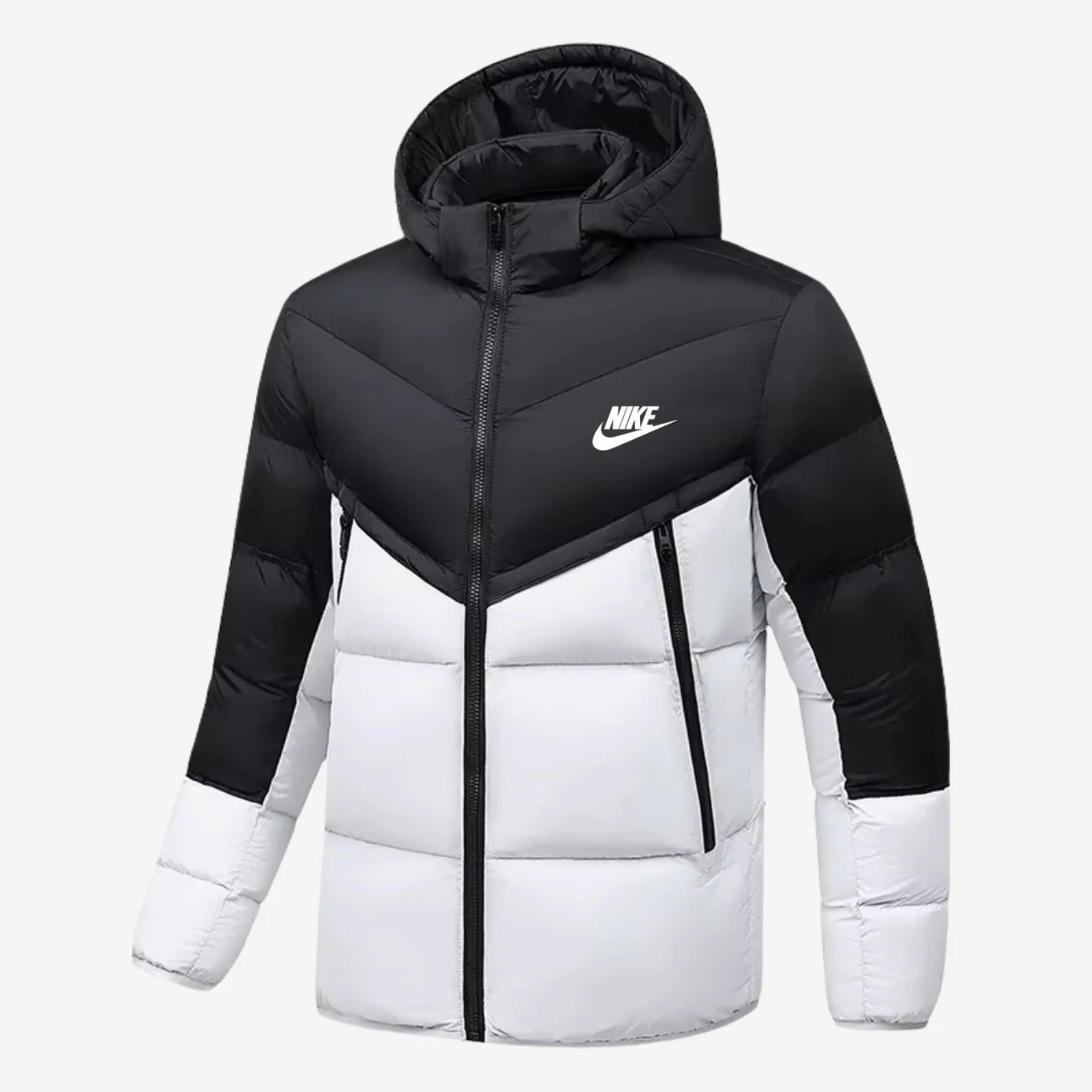 PUFFER JACKET WITH HOOD - CLEARANCE SALE