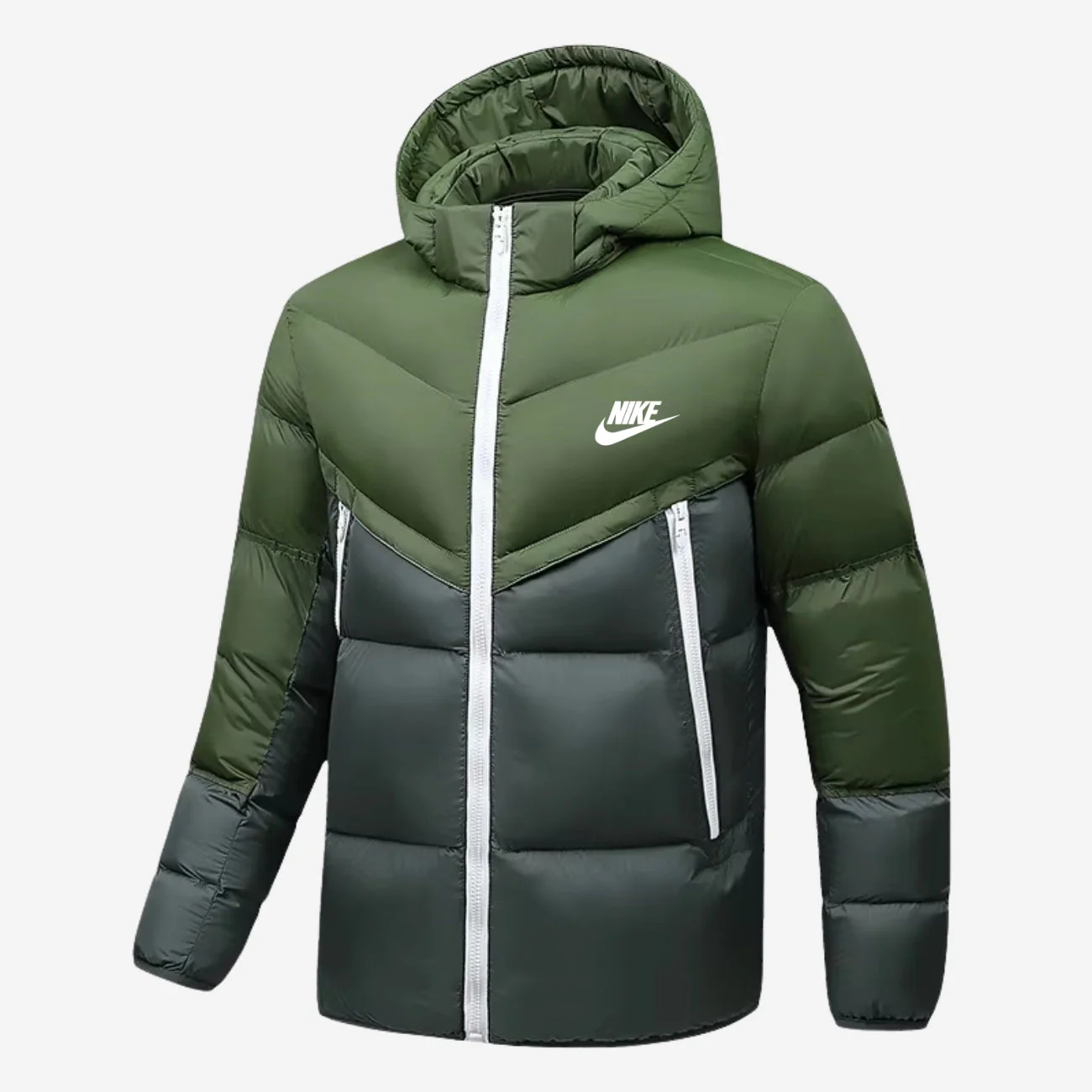 PUFFER JACKET WITH HOOD - CLEARANCE SALE - Image 5