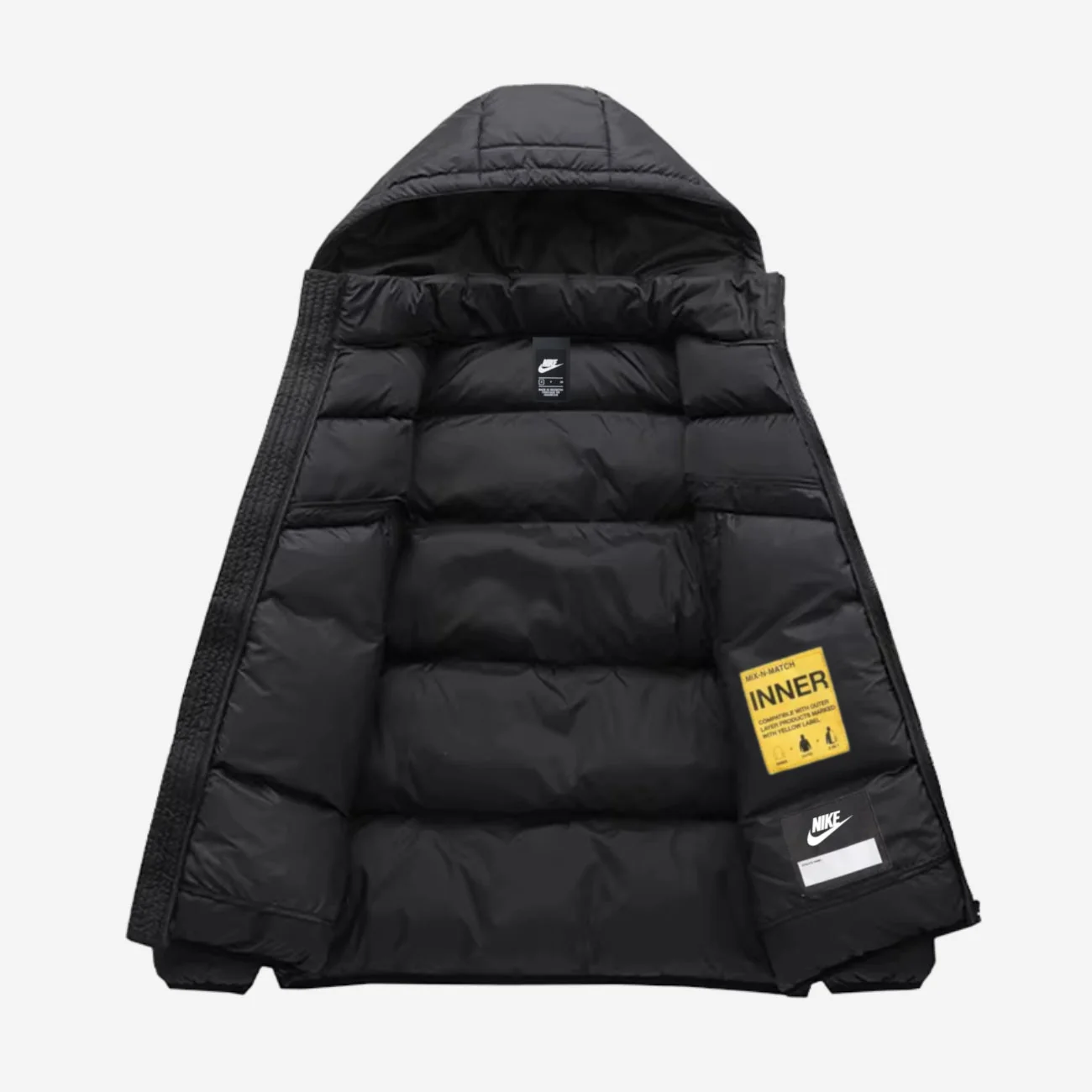 PUFFER JACKET WITH HOOD - CLEARANCE SALE - Image 8