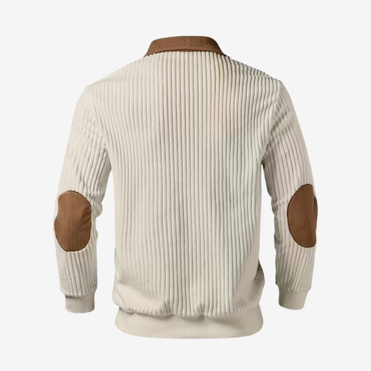 Elegant Zip Collar Sweater - Image 5