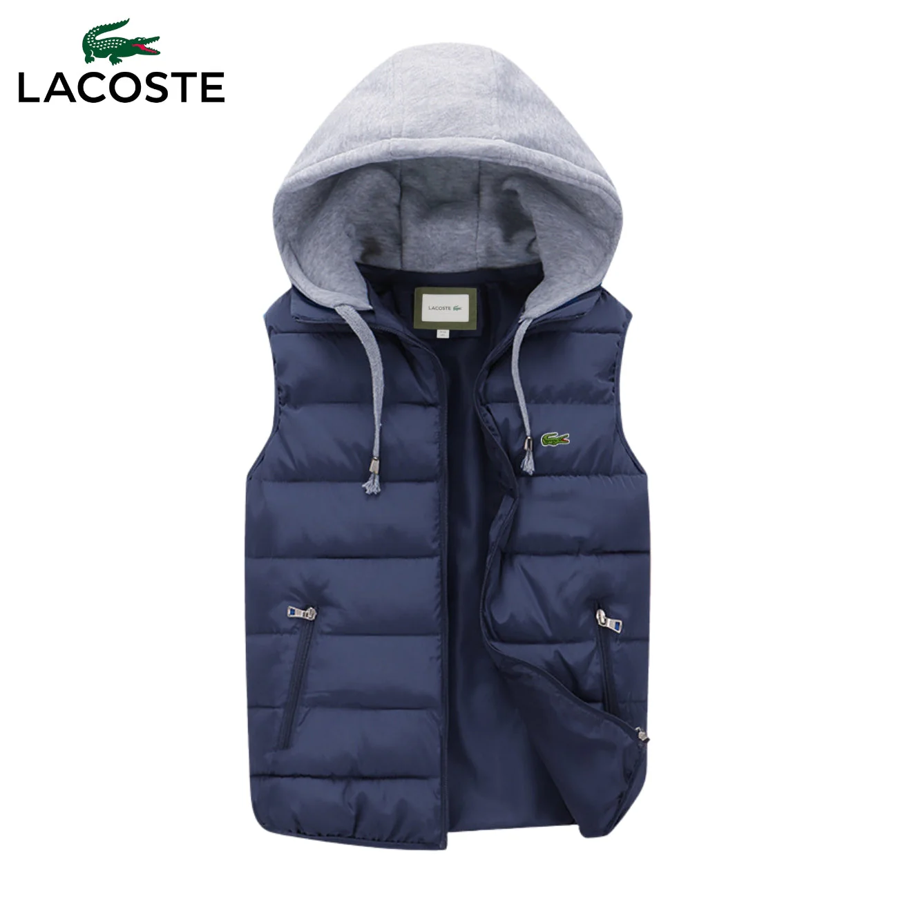 Quilted Hooded Vest || Clearance Sale
