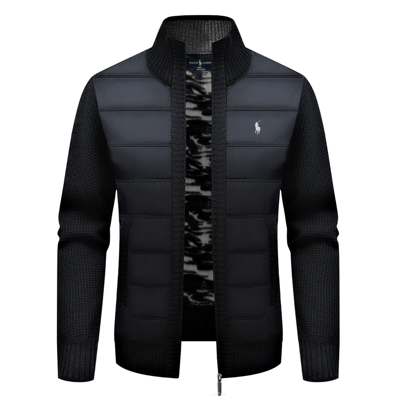 Quilted Knit Jacket || Clearance Sale