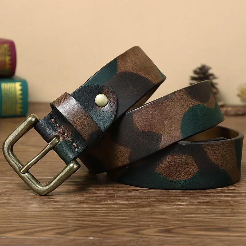Recon Camo Leather Belt - Image 3