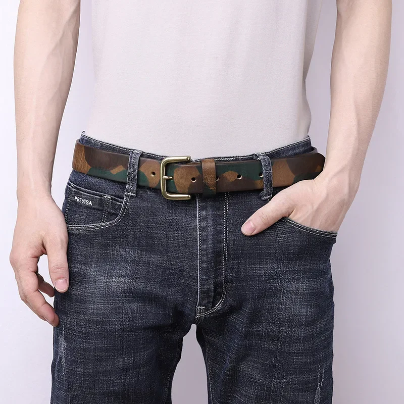 Recon Camo Leather Belt - Image 5