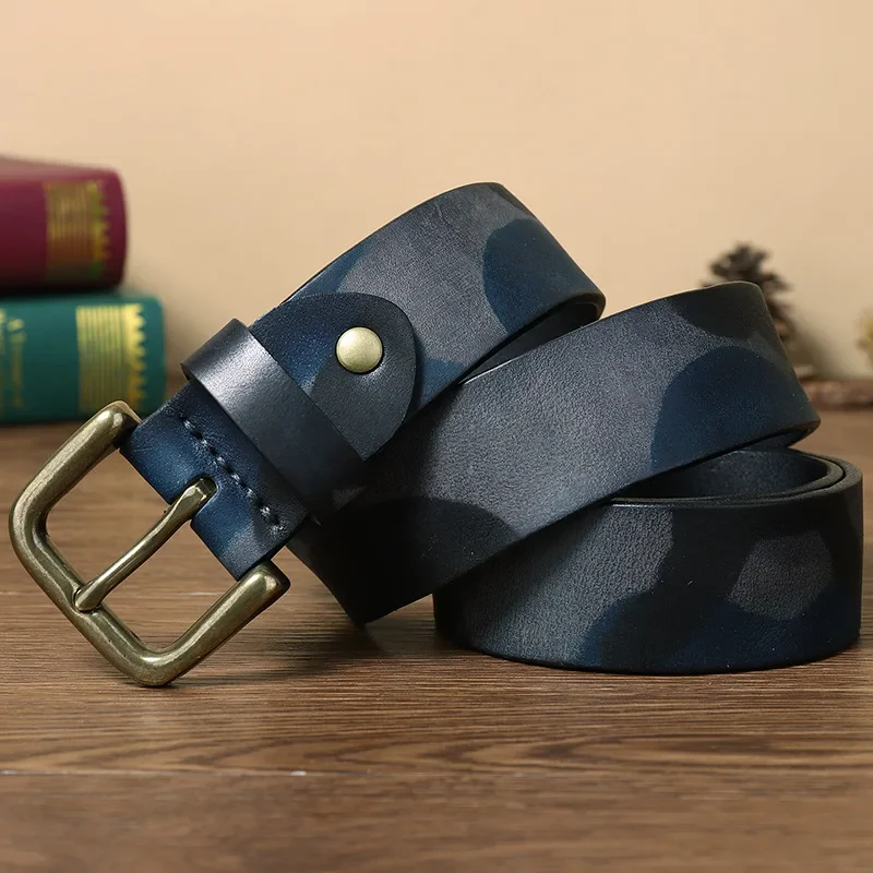 Recon Camo Leather Belt - Image 6