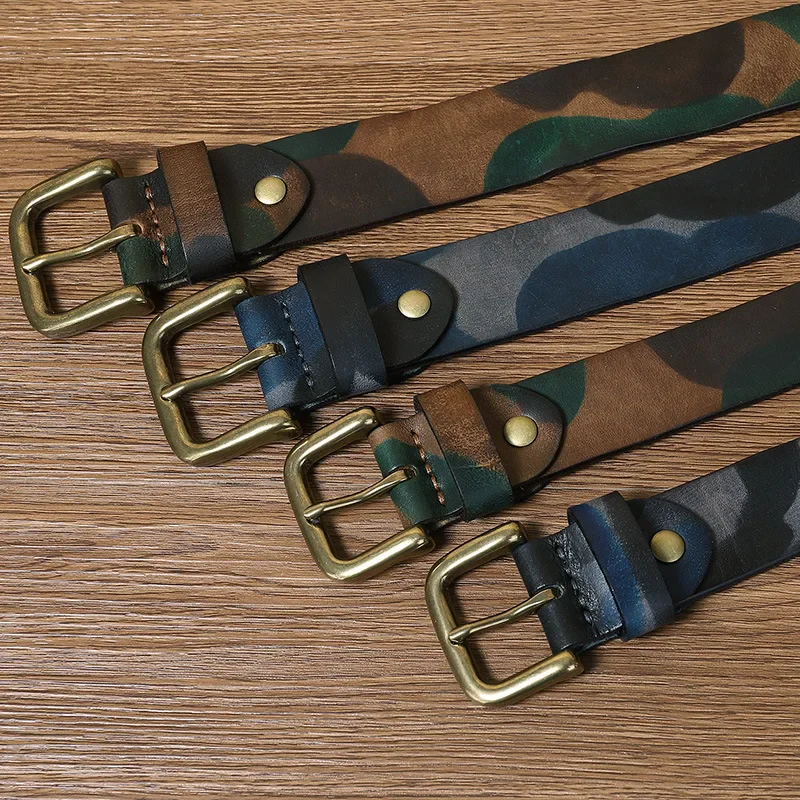 Recon Camo Leather Belt - Image 7