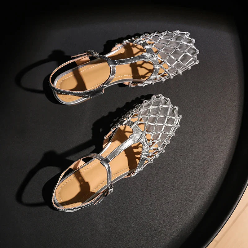 Reinhardt Gleam Woven Sandals - Image 2