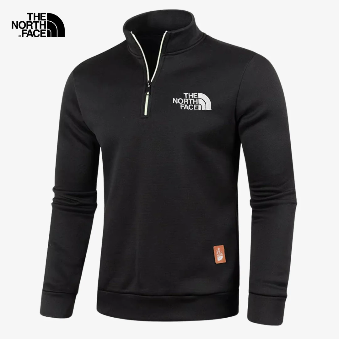 Relaxed Half-Zip Sweater || CLEARANCE