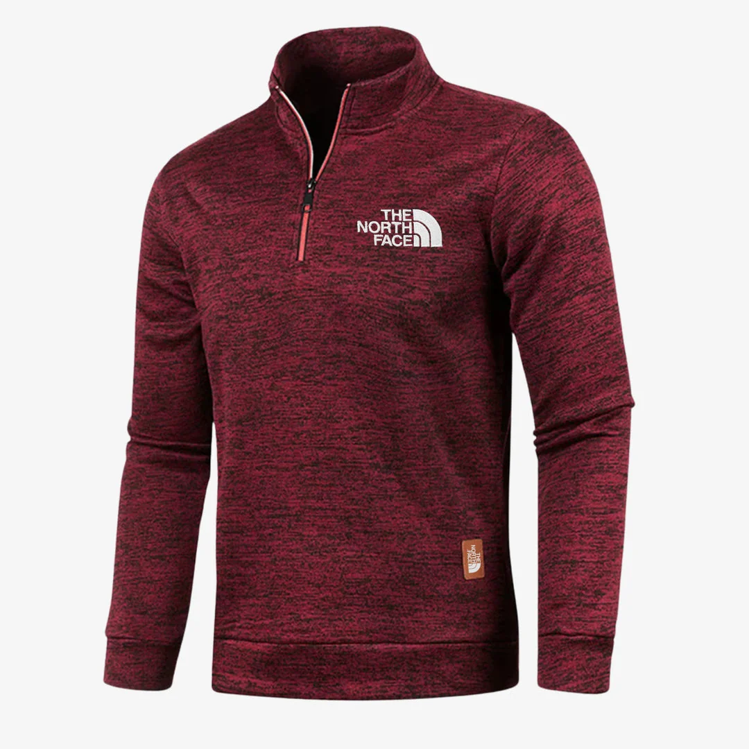 Relaxed Half-Zip Sweater - CLEARANCE - Image 4