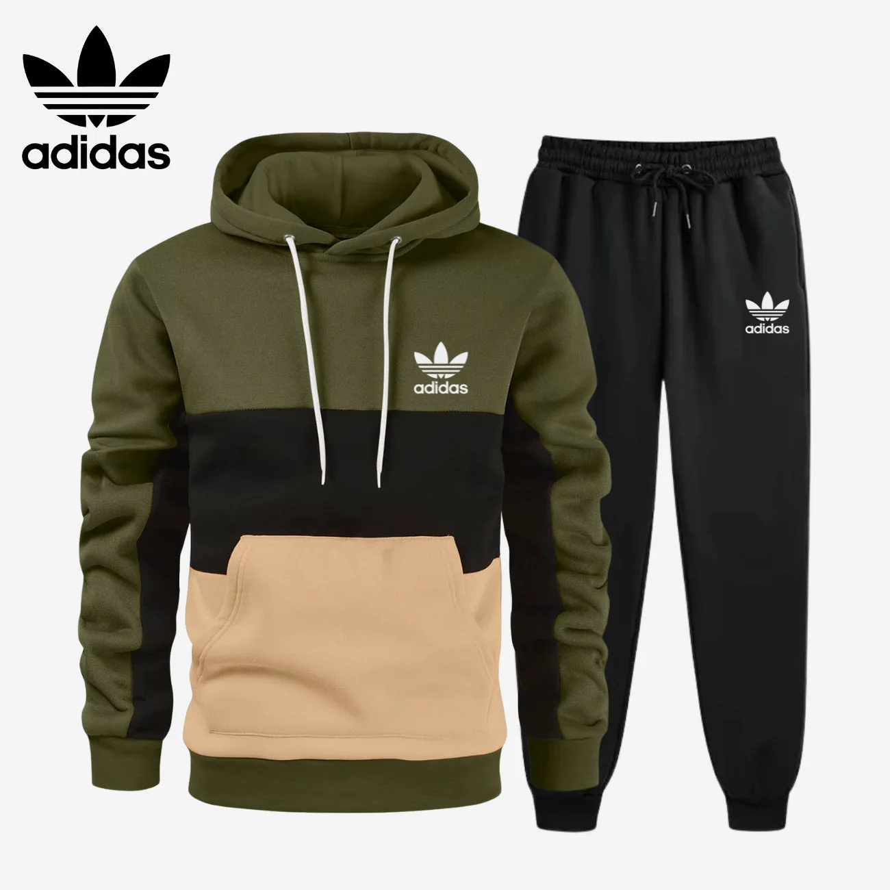 Relaxed Hooded Tracksuit || CLEARANCE PRICE - Image 5