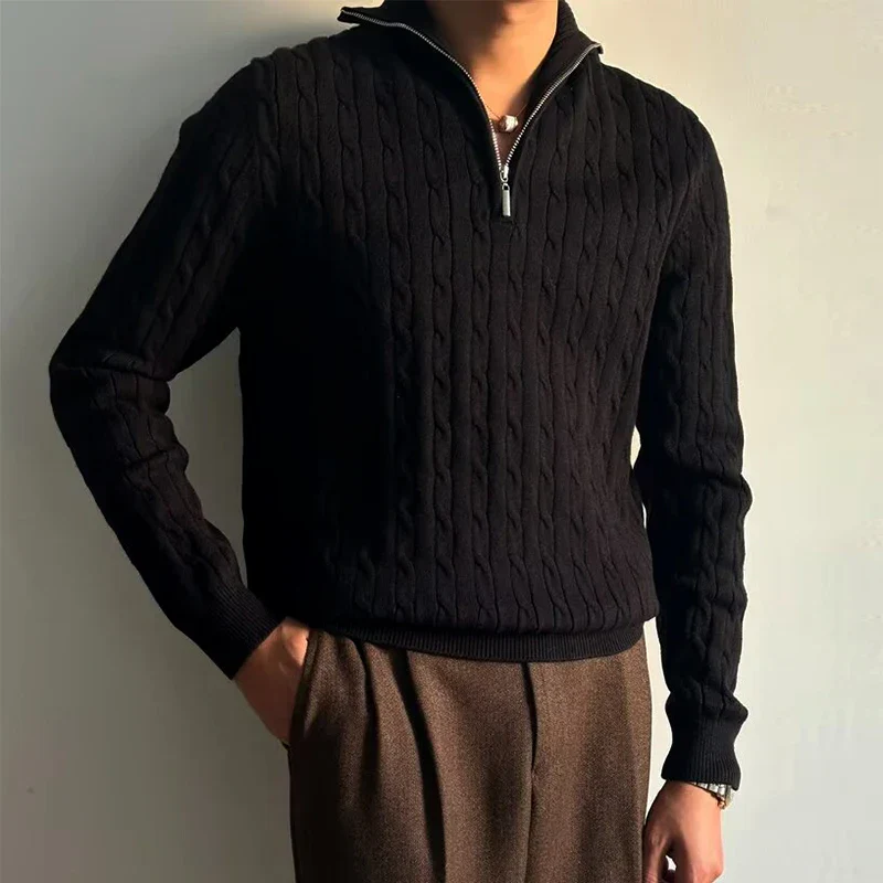 RENZO HALF-ZIP SWEATER - Image 2