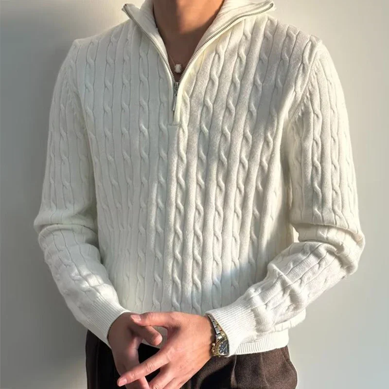 RENZO HALF-ZIP SWEATER - Image 4