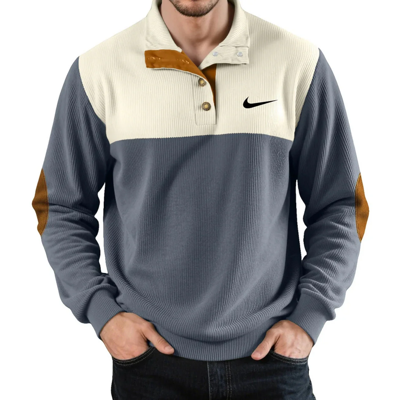 Retro Panel Sweater - CLEARANCE SALE - Image 4