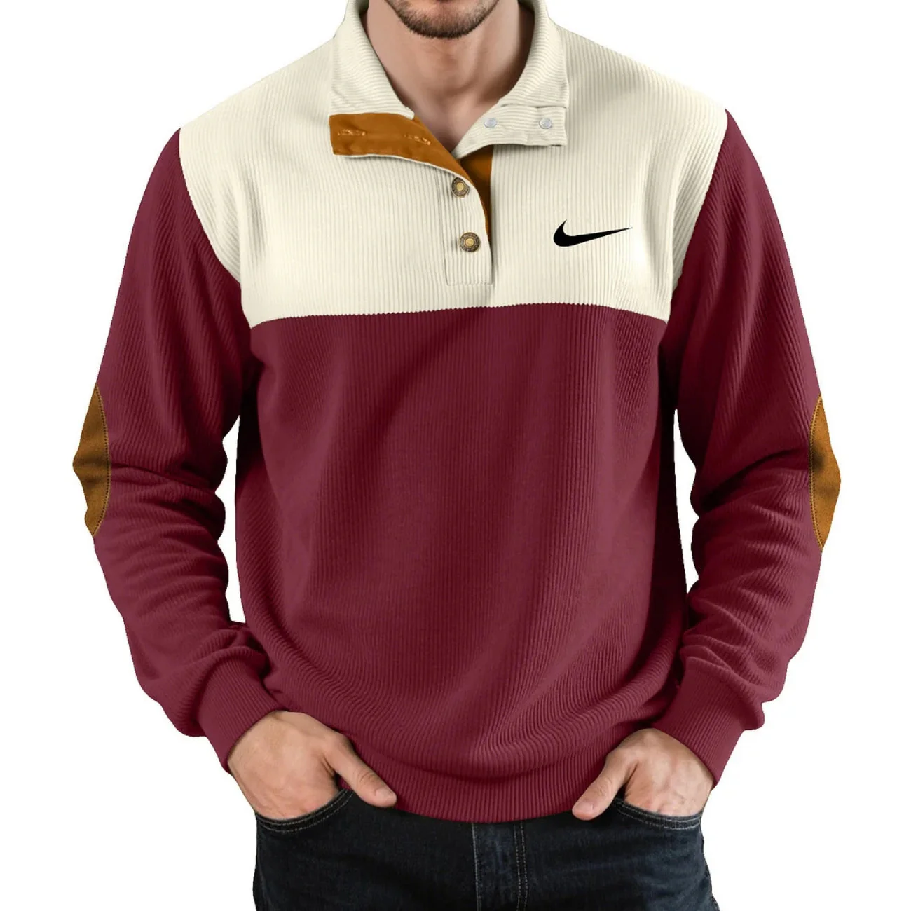 Retro Panel Sweater - CLEARANCE SALE - Image 5