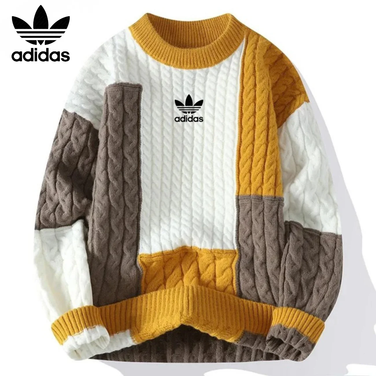 Retro Patchwork Pullover - CLEARANCE SALE - Image 2