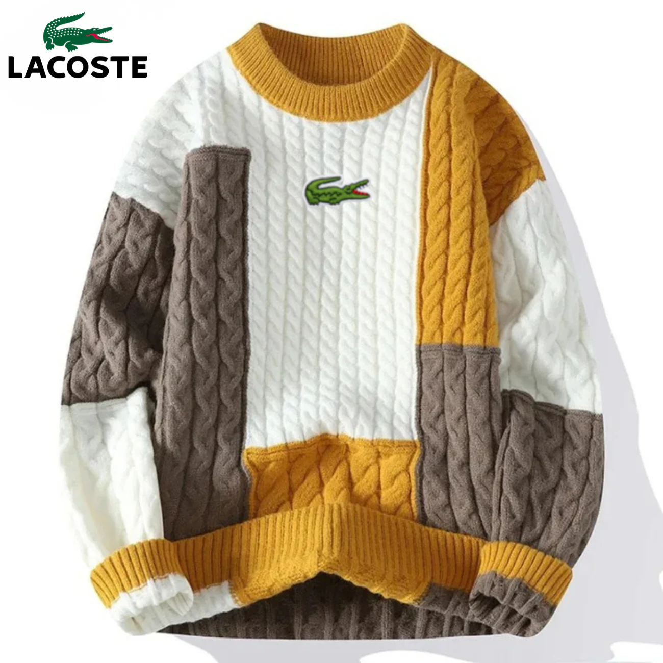 Retro Patchwork Pullover - CLEARANCE SALE - Image 2