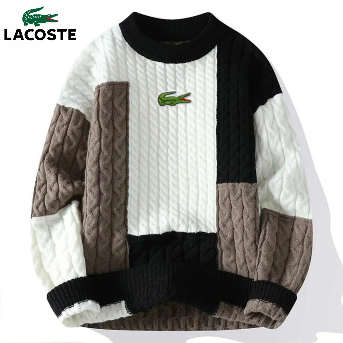 Retro Patchwork Pullover - CLEARANCE SALE - Image 3
