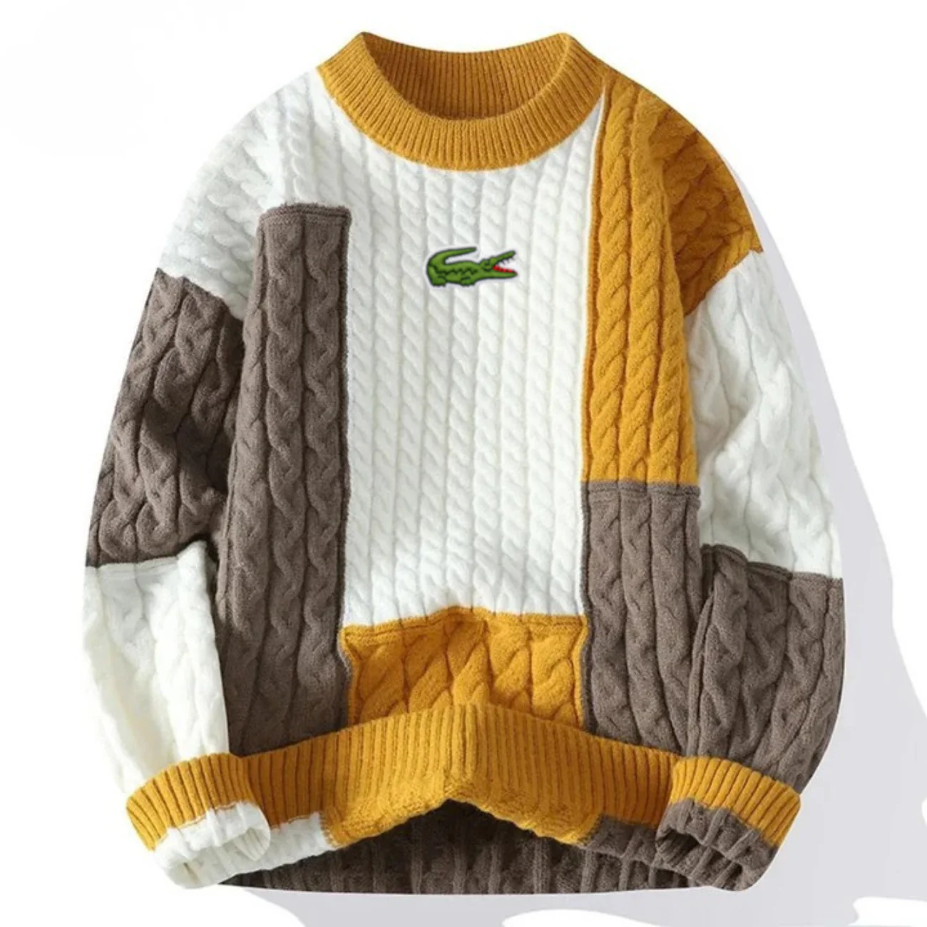 Retro Patchwork Pullover - CLEARANCE SALE - Image 2