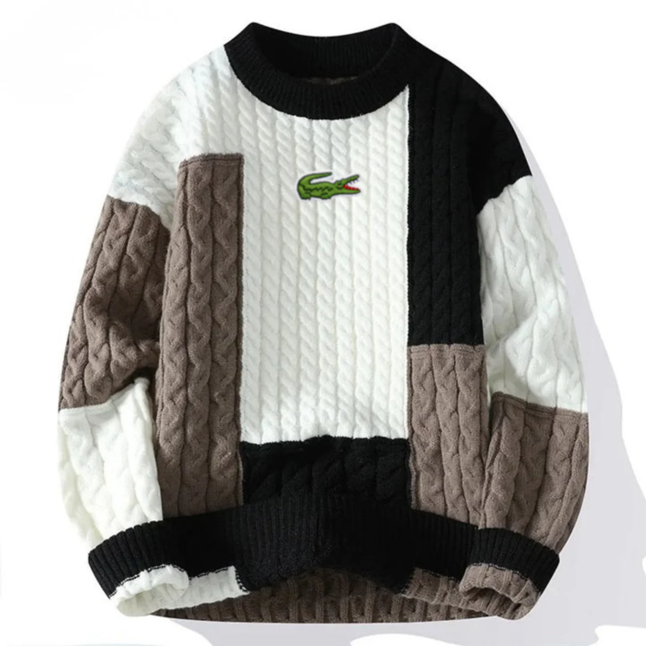 Retro Patchwork Pullover - CLEARANCE SALE - Image 3