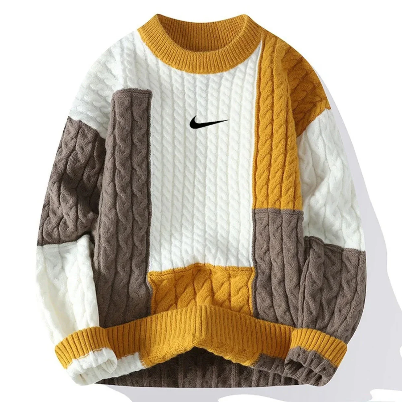 Retro Patchwork Pullover - CLEARANCE SALE - Image 2