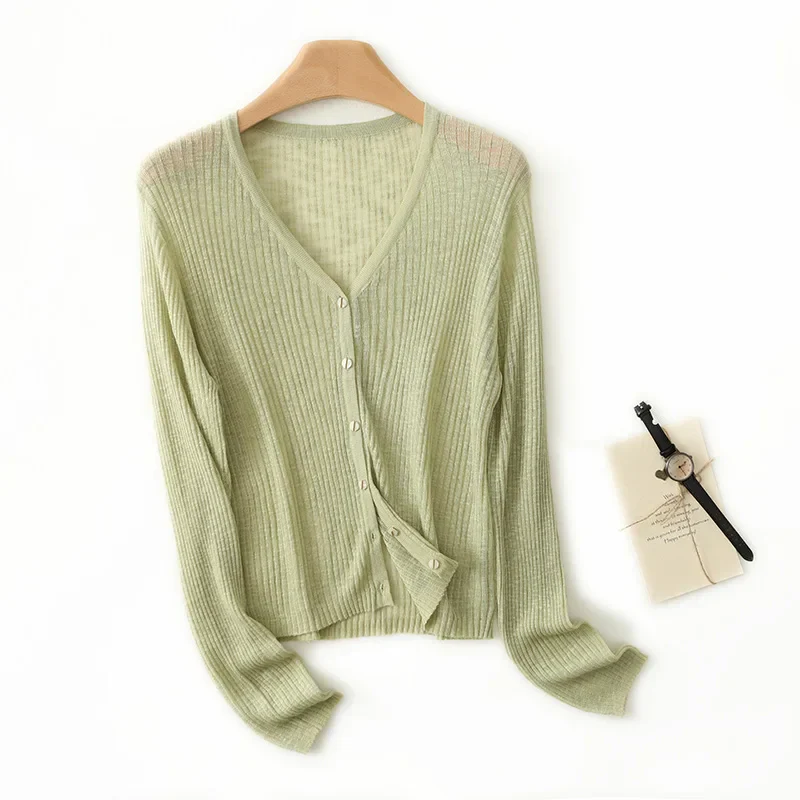 RITA WOOL CARDIGAN - Image 2