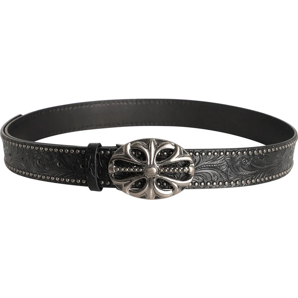 Sanctum Silver Leather Belt - Image 5