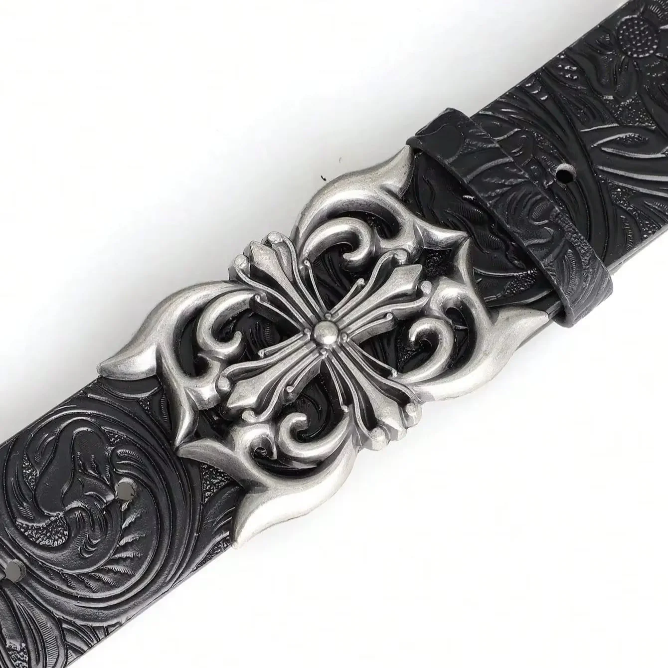 Sanctum Silver Leather Belt - Image 9