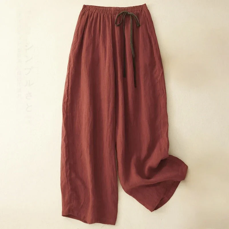 SANDRA LINEN PANTS - Image 2