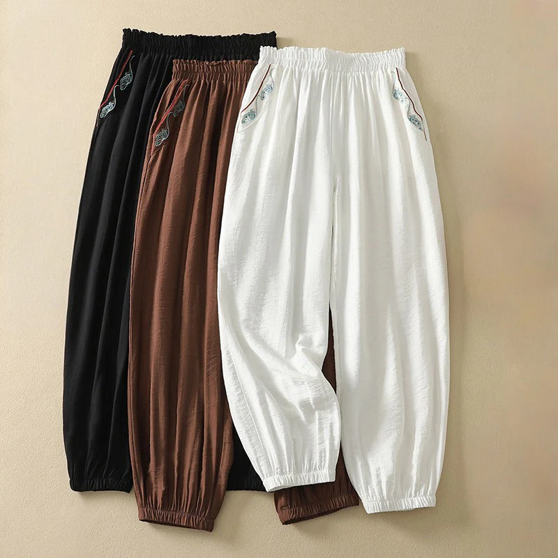 SARAH LINEN PANTS - Image 4