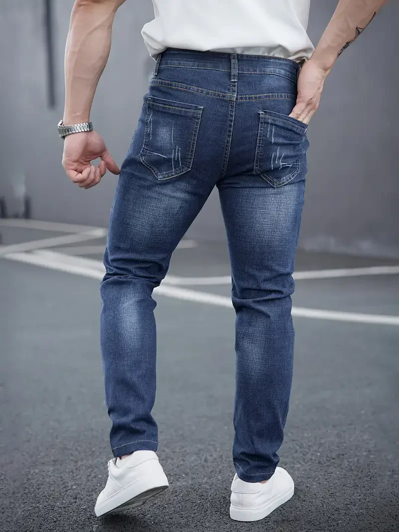 Savage Cut Tapered Jeans - Image 6