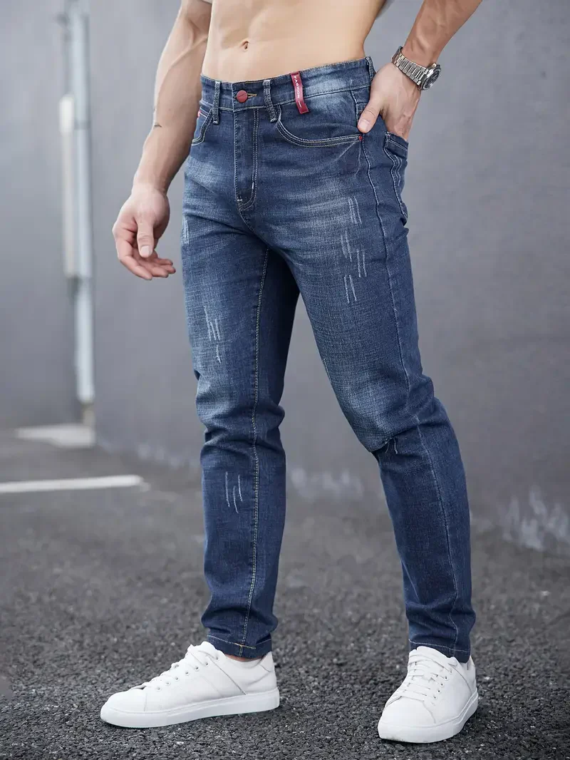 Savage Cut Tapered Jeans - Image 9