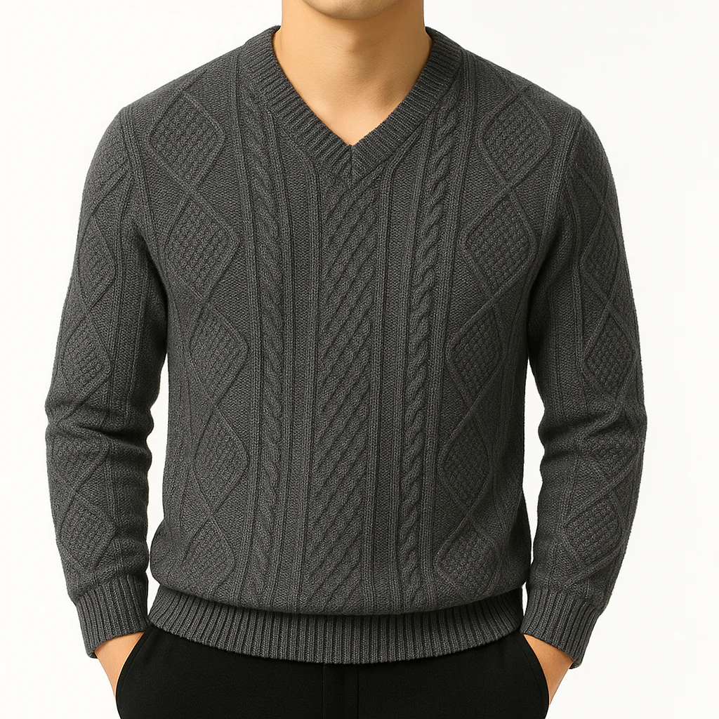 Savoni Cable-Knit Sweater - Image 5