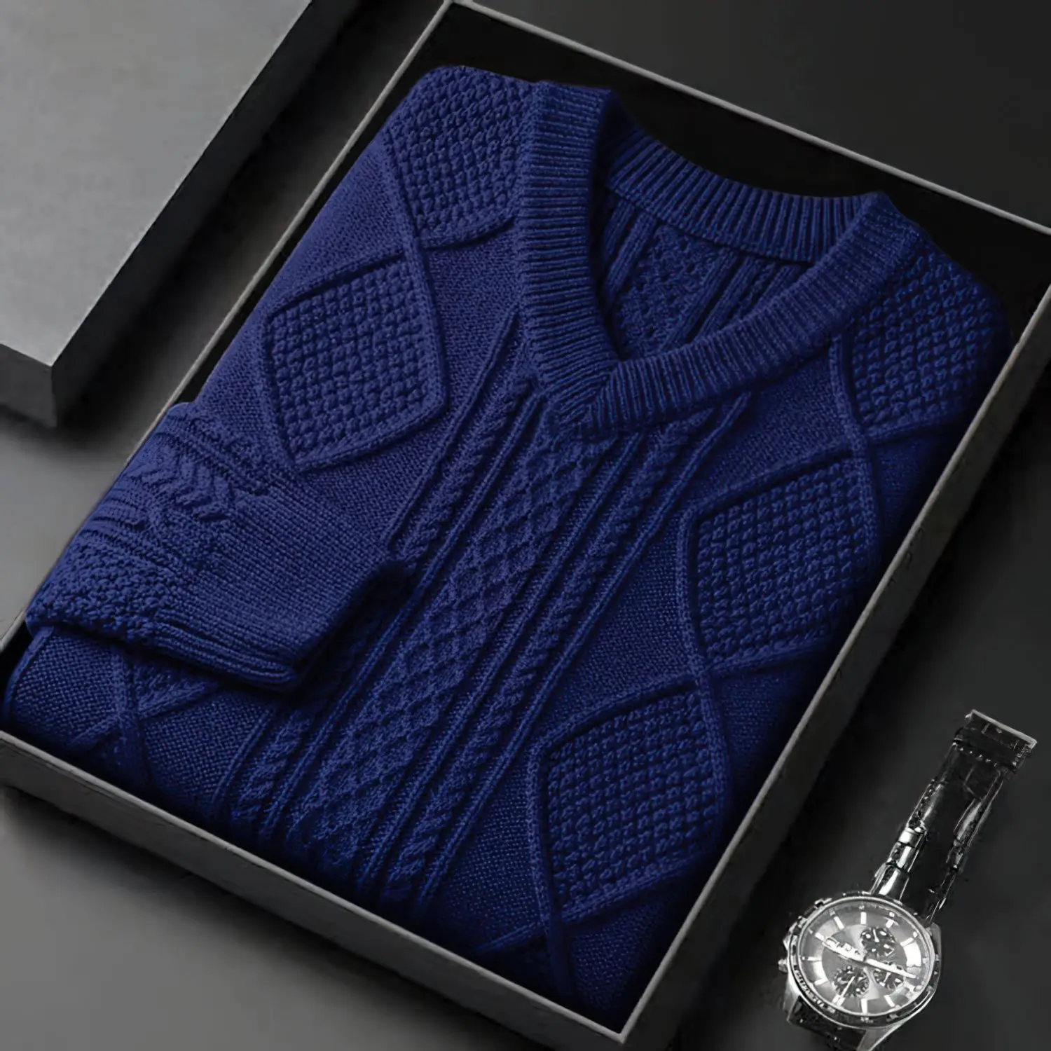 Savoni Cable-Knit Sweater - Image 6