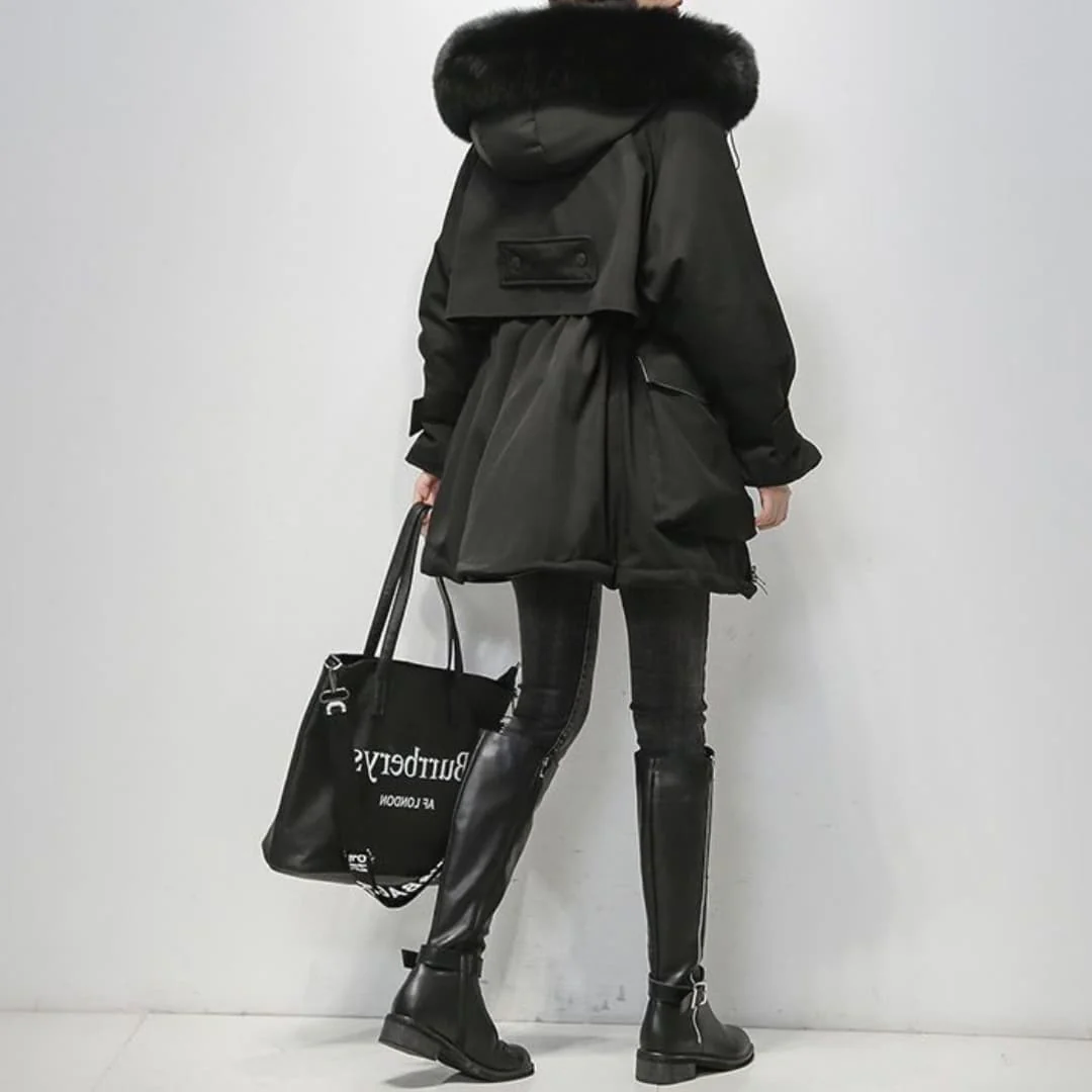 Scarlett – Women’s Winter Parka with Faux Fur - Image 4