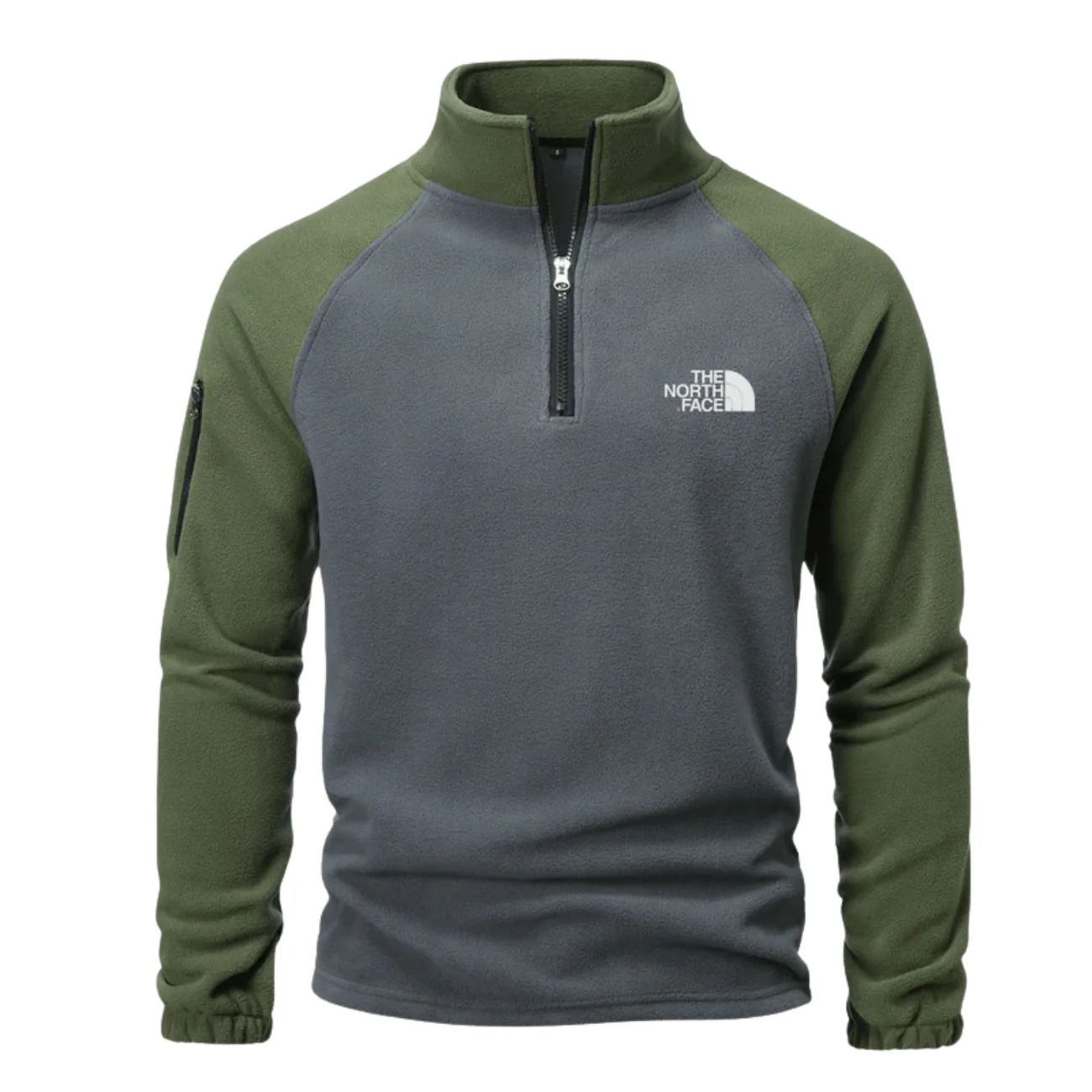 Season Half Zip Fleece Pullover - Clearance Sale - Image 2