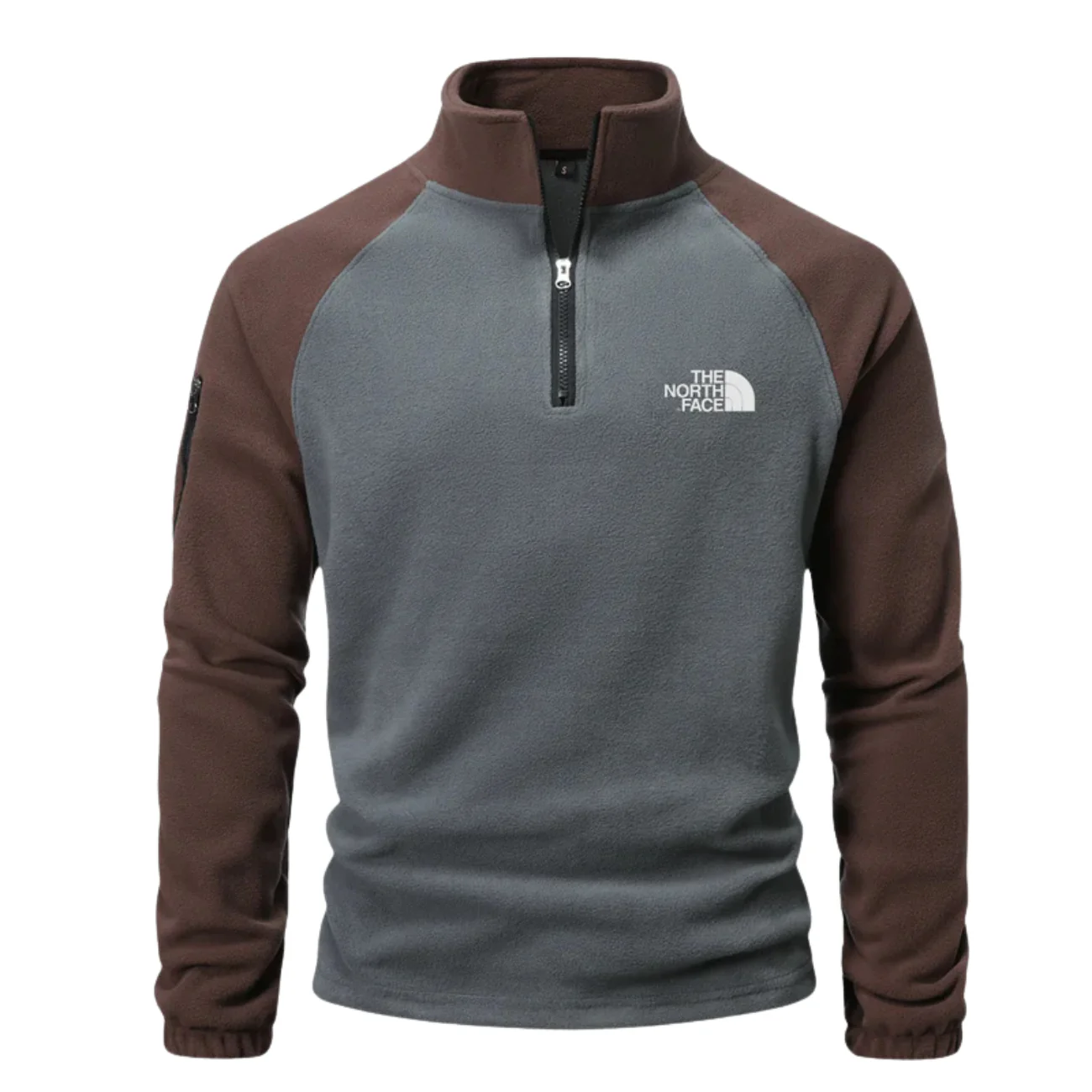 Season Half Zip Fleece Pullover - Clearance Sale - Image 3