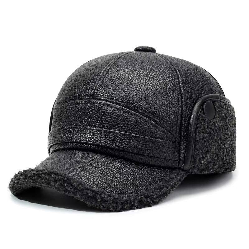 Shearling Aviator Cap - Image 3
