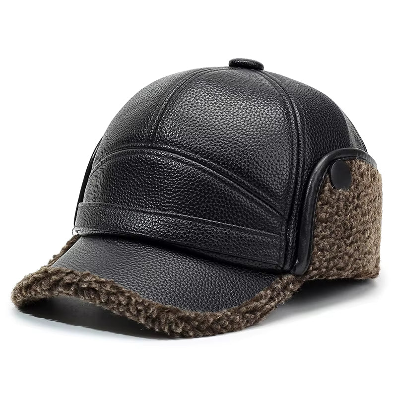 Shearling Aviator Cap - Image 4