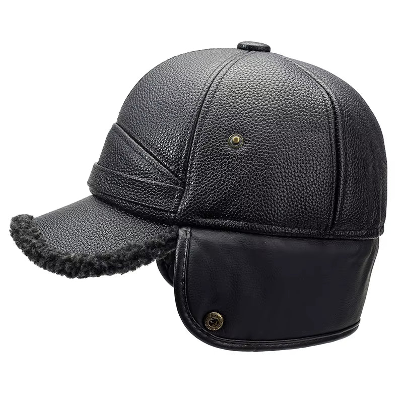 Shearling Aviator Cap - Image 8
