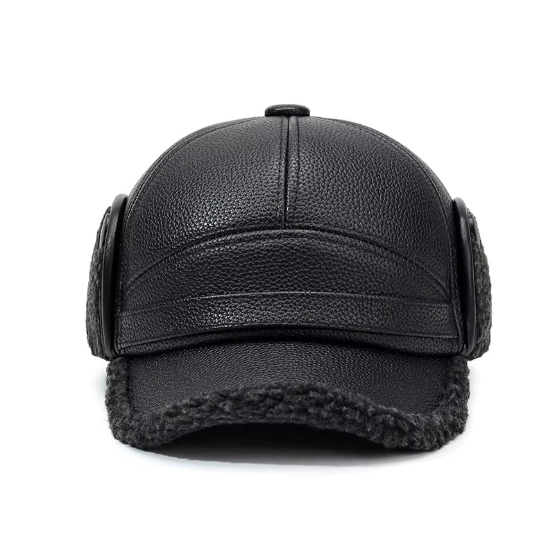 Shearling Aviator Cap - Image 9