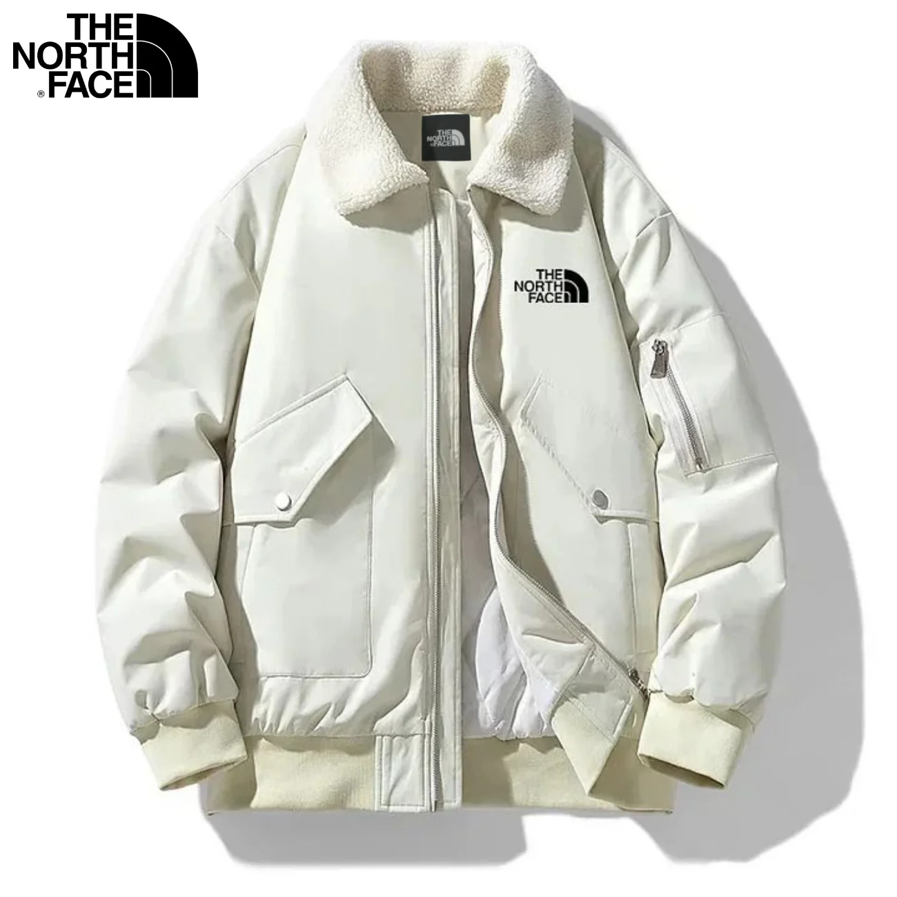 Sherpa Collar Jacket || Clearance Sale - Image 3