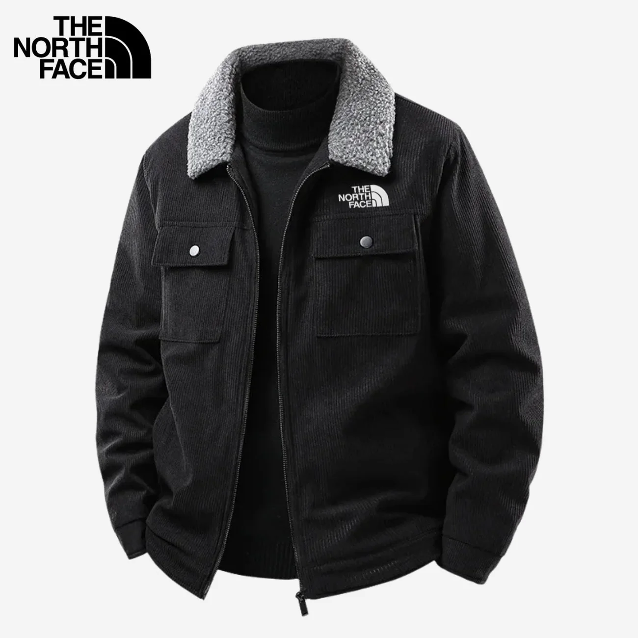 Sherpa Corduroy Jacket || CLEARANCE SALE - Image 2