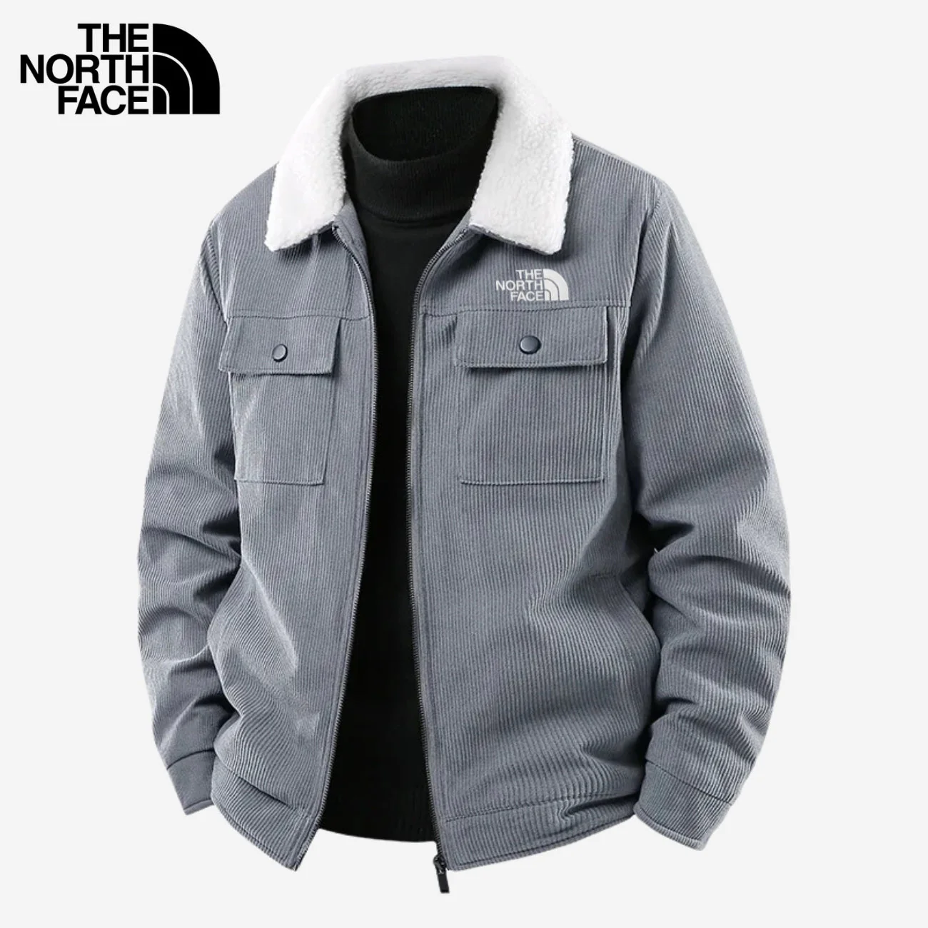 Sherpa Corduroy Jacket || CLEARANCE SALE - Image 3
