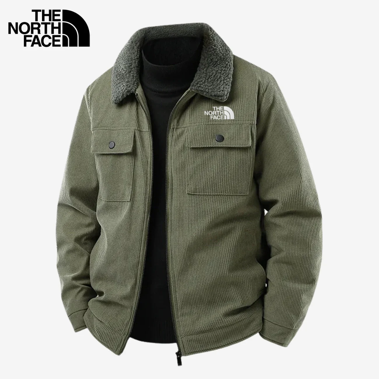 Sherpa Corduroy Jacket || CLEARANCE SALE - Image 4