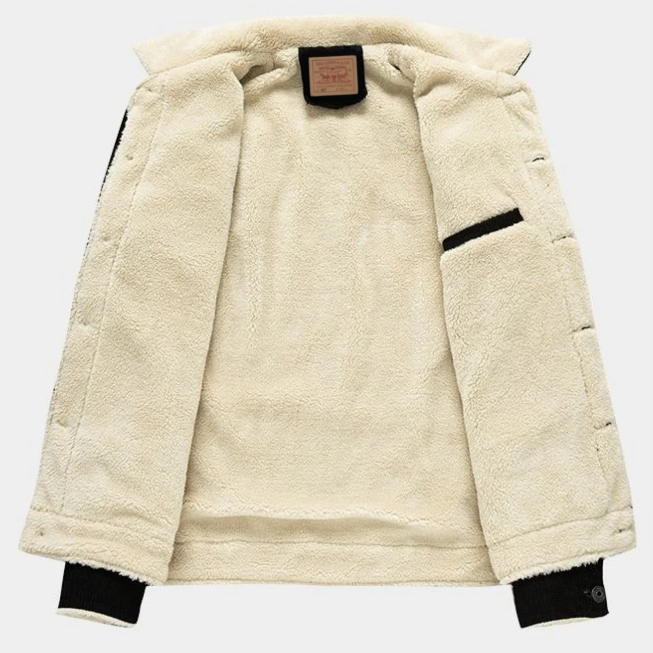 Sherpa-Lined Corduroy Jacket - Clearance Sale - Image 5